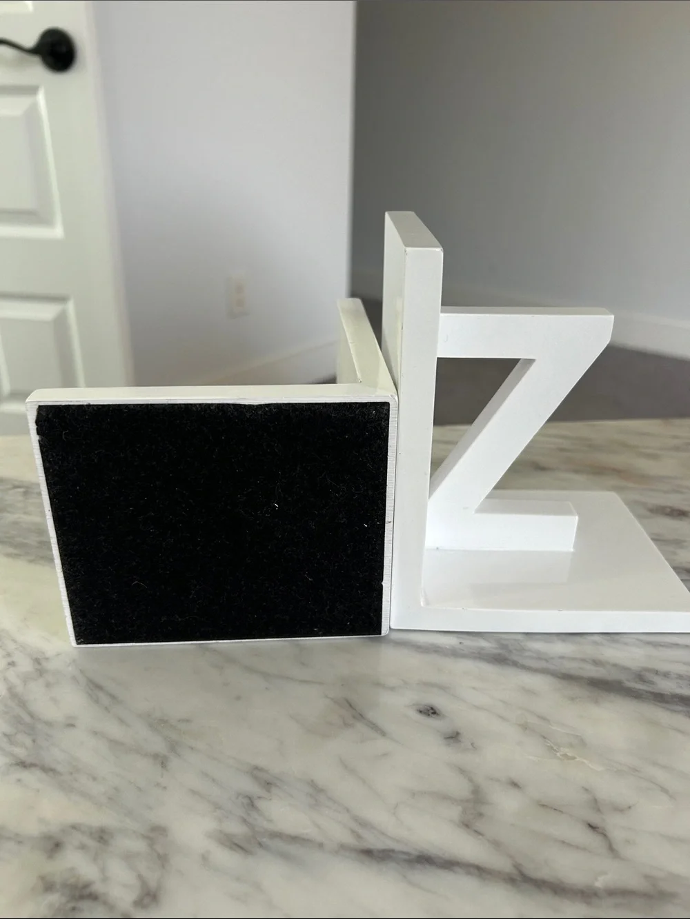 Target White A-Z Bookends